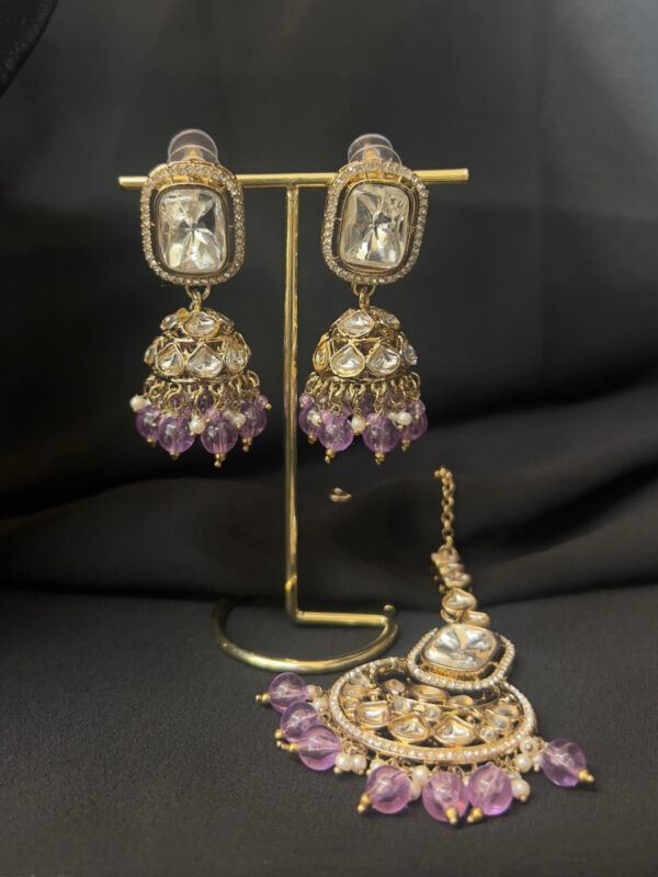 Choker set with earrings