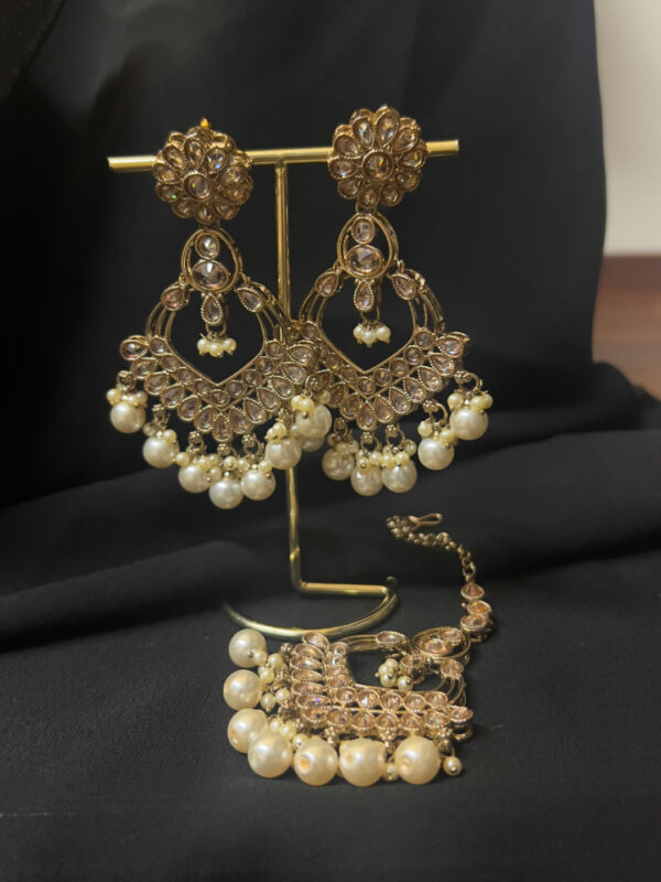Necklace Set with earrings and tikka
