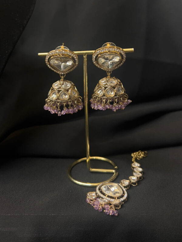 Choker set with earrings